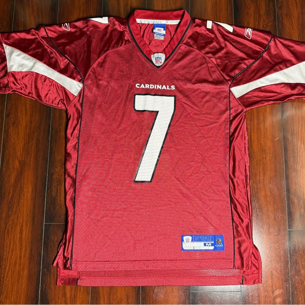 Reebok Mens NFL Equipment Arizona Cardinals Matt Leinart #7 Football Jersey Med